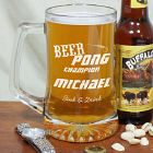 Personalized Beer Pong Glass Mug